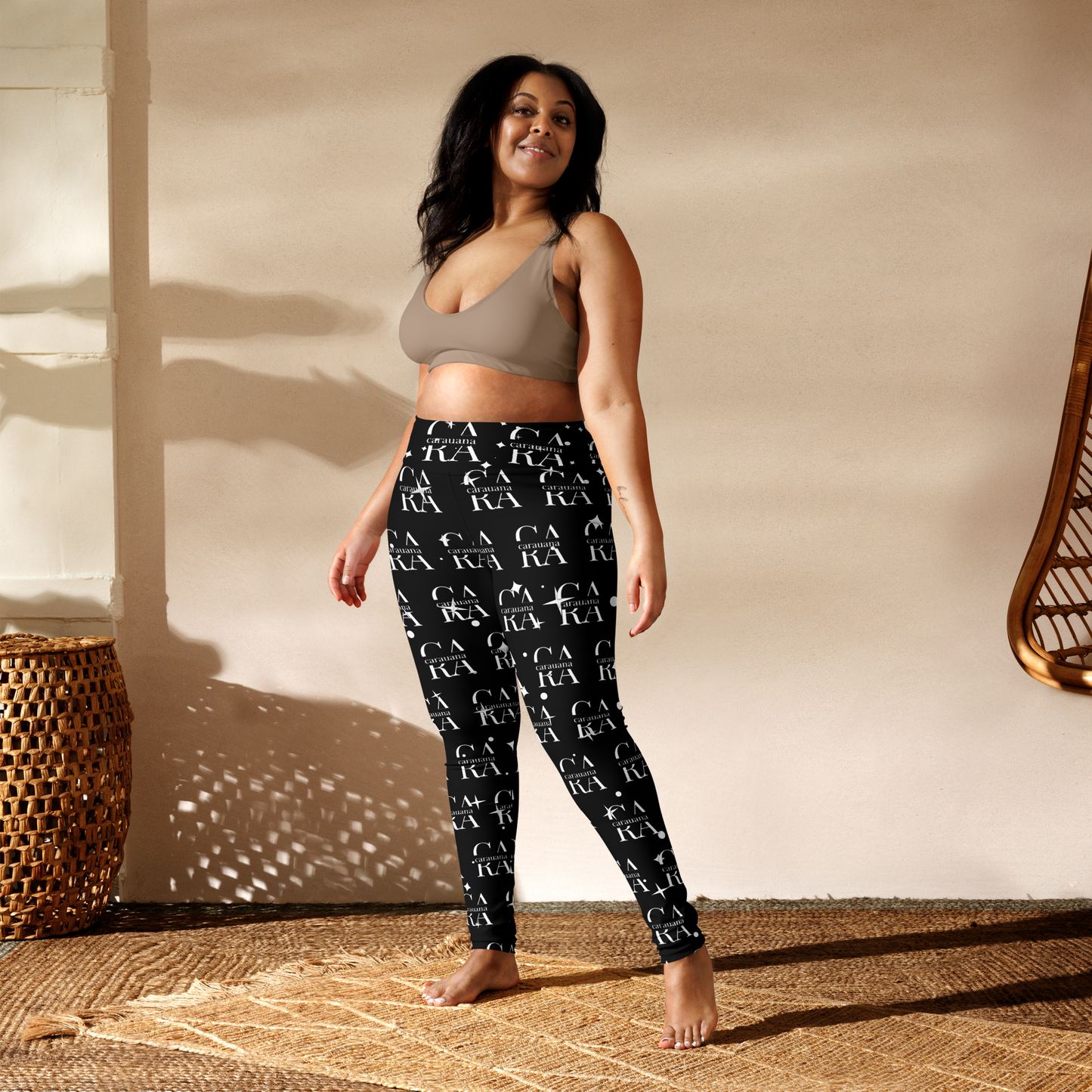CaRaUaNa Leggings SPORT black VIP Carauana Store