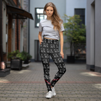 CaRaUaNa Leggings SPORT black Elegant Carauana Store