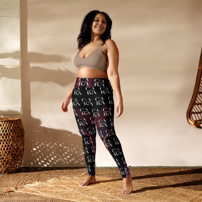 CaRaUaNa Leggings SPORT black Pink Carauana Store