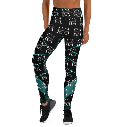 CaRaUaNa Leggings SPORT black Green Famous Carauana Store