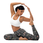 CaRaUaNa Leggings SPORT Black fruit Carauana Store