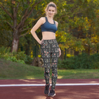 CaRaUaNa Leggings SPORT Black fruit Carauana Store