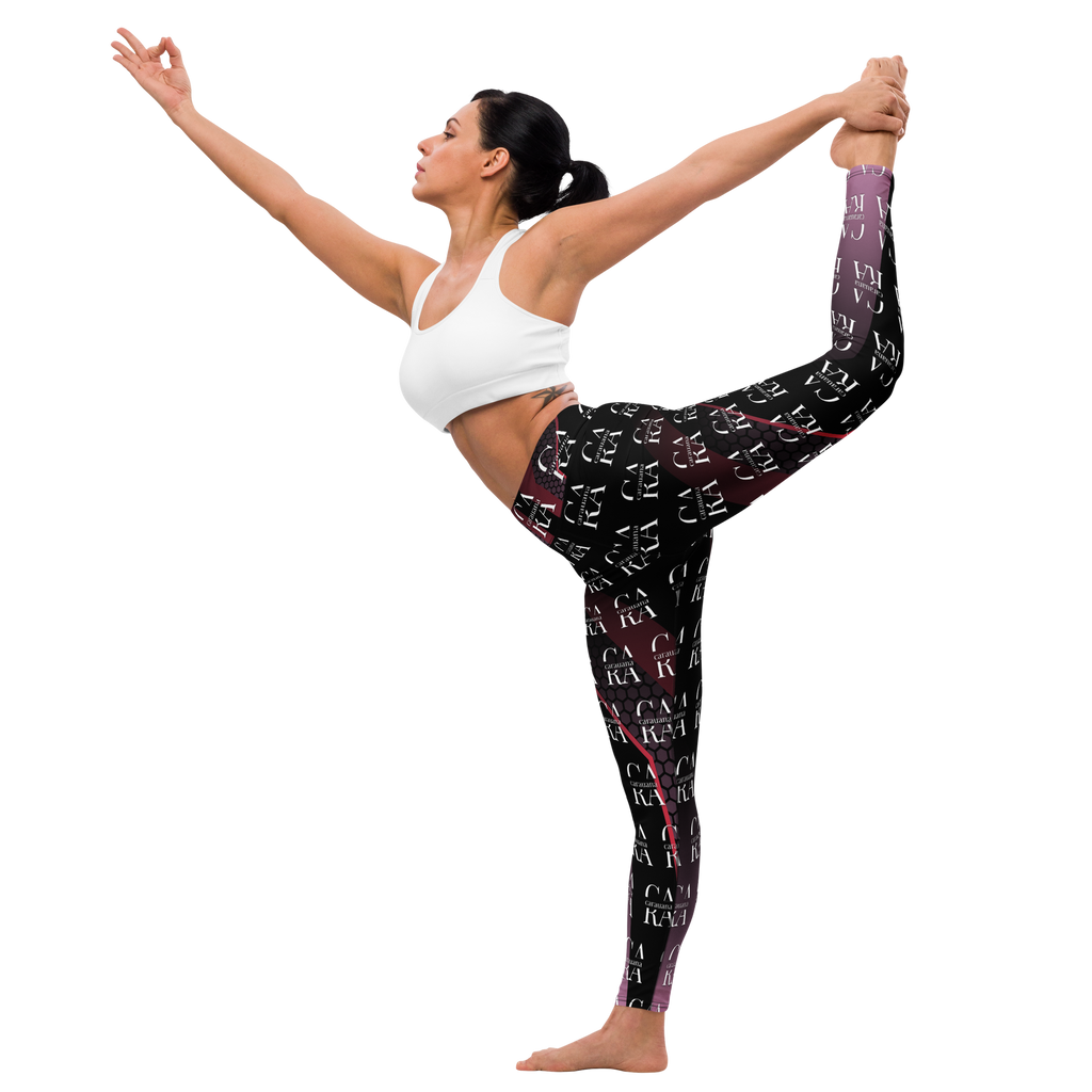 CaRaUaNa Leggings SPORT black Pink Carauana Store