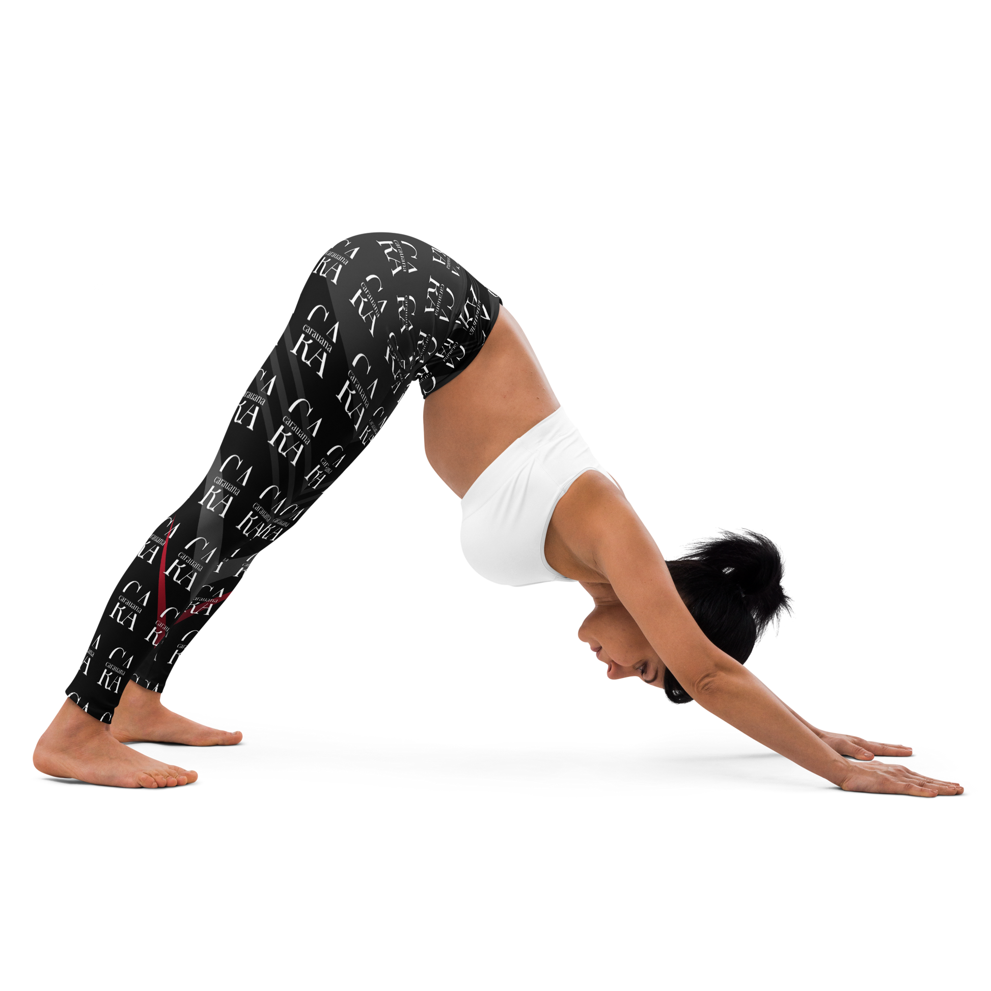 CaRaUaNa Leggings SPORT black Elegant Carauana Store