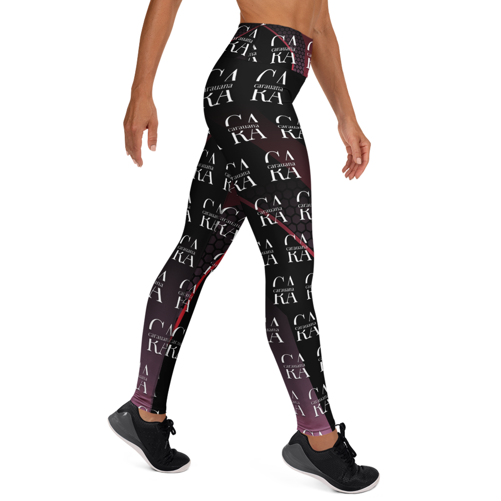 CaRaUaNa Leggings SPORT black Pink Carauana Store