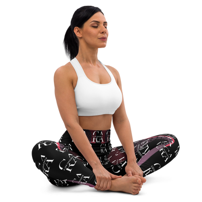 CaRaUaNa Leggings SPORT black Pink Carauana Store