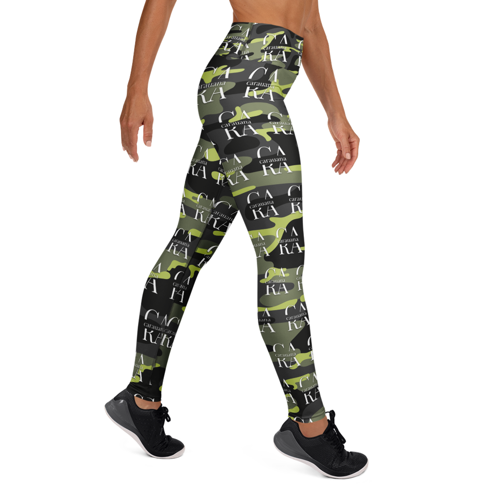 CaRaUaNa Leggings SPORT Green ARMY Carauana Store