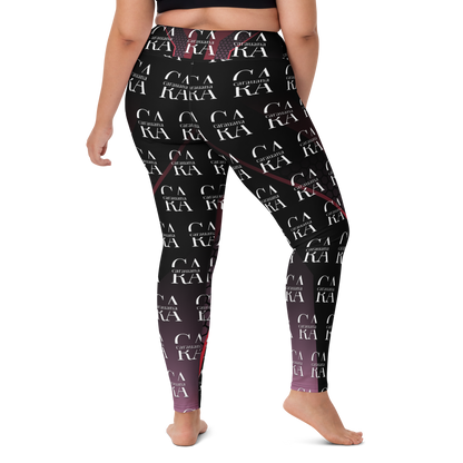 CaRaUaNa Leggings SPORT black Pink Carauana Store
