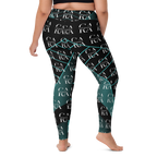CaRaUaNa Leggings SPORT black Green Famous Carauana Store