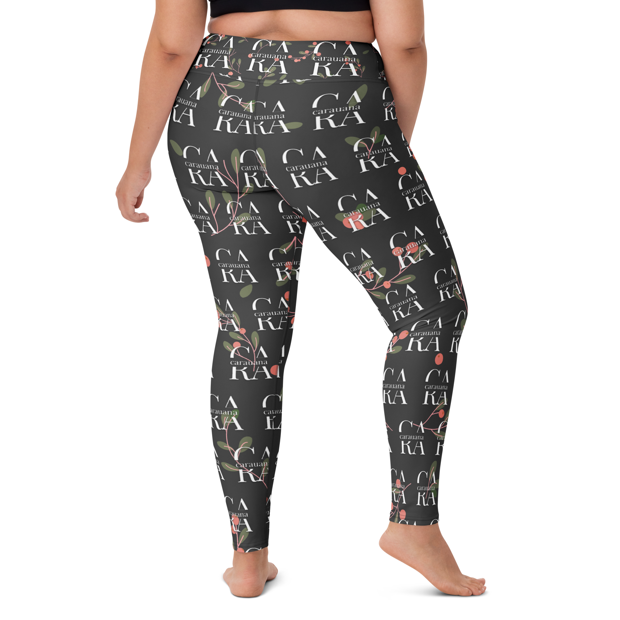 CaRaUaNa Leggings SPORT Black fruit Carauana Store