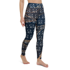 CaRaUaNa Leggings SPORT blue gold Carauana Store