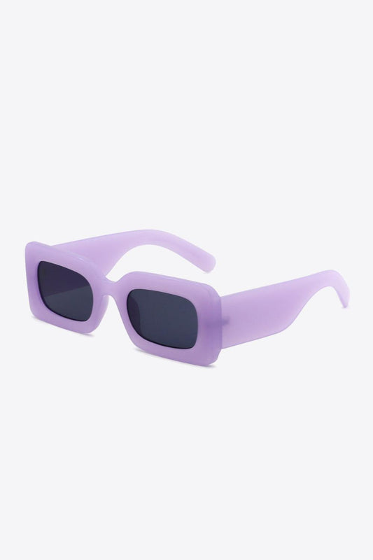 Polycarbonate Frame Rectangle Sunglasses Carauana Store
