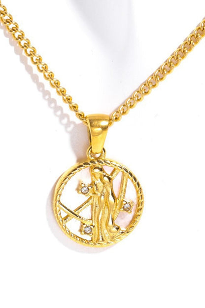 Constellation Pendant Stainless Steel Necklace Carauana Store