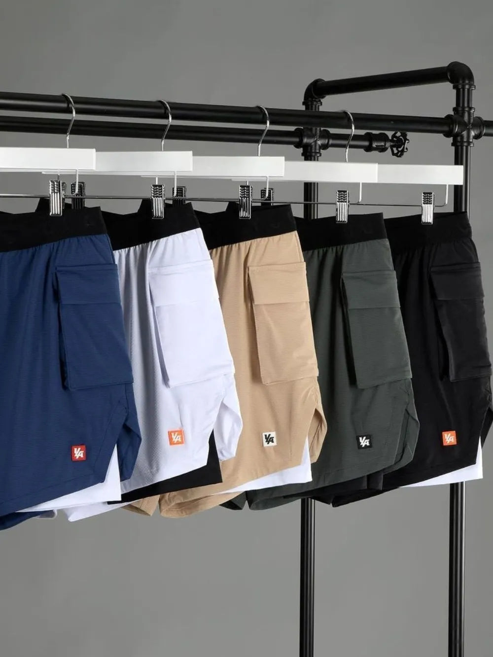 Men's Plus Size Drawstring Shorts CaRaUaNa Fashion