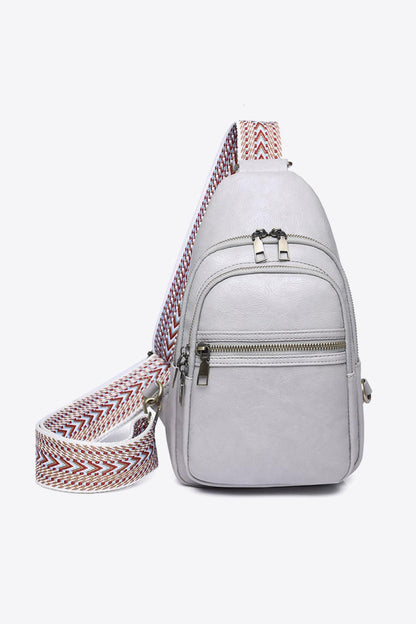 Adored It's Your Time PU Leather Sling Bag Carauana Store