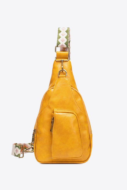 All The Feels PU Leather Sling Bag Carauana Store