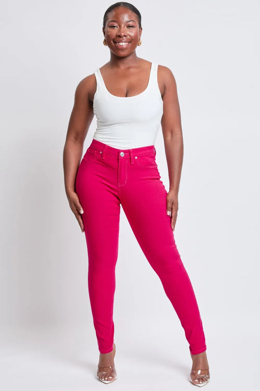YMI Jeanswear Hyperstretch Mid-Rise Skinny Jeans Carauana Store