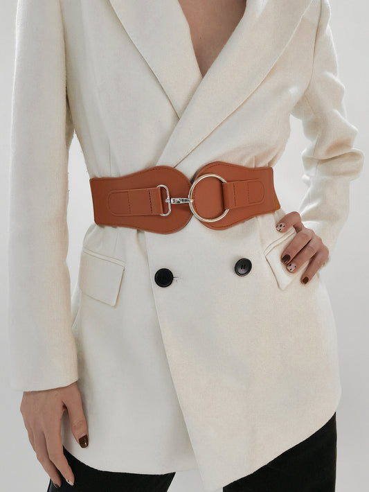 PU Elastic Wide Belt Carauana Store