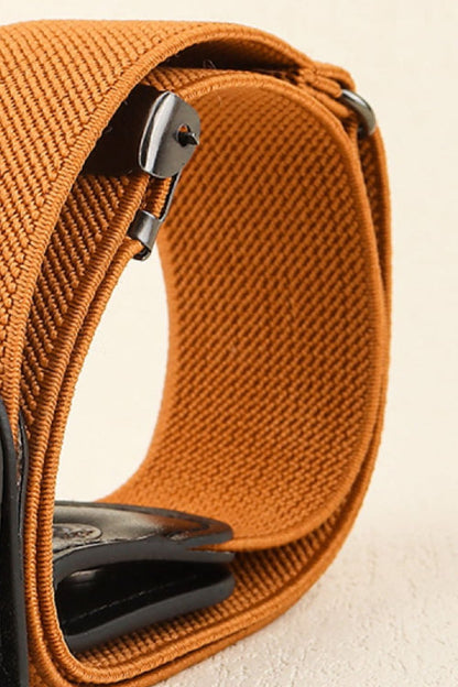 PU Elastic Snap Closure Belt Carauana Store