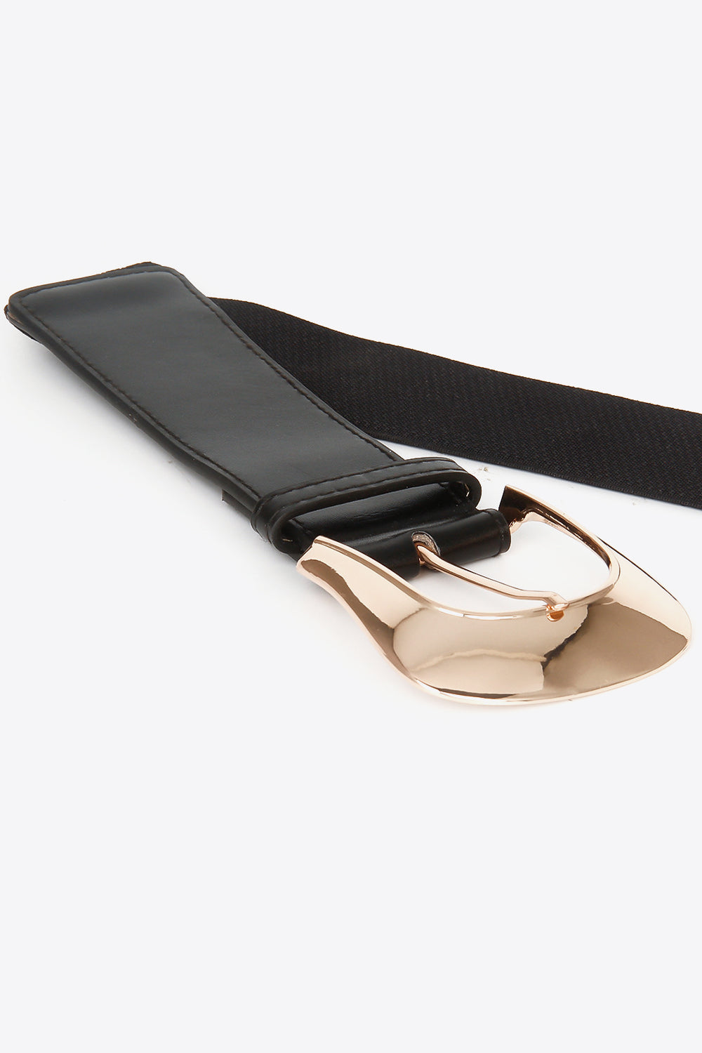 Elastic Wide PU Belt Carauana Store