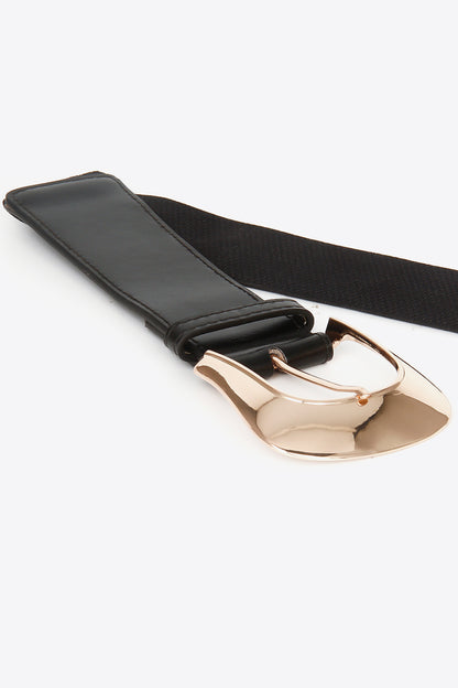 Elastic Wide PU Belt Carauana Store