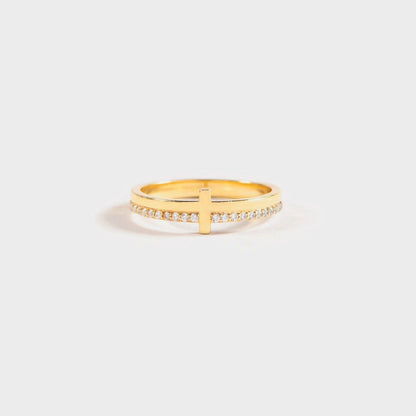 Zircon 925 Sterling Silver Cross Ring Carauana Store