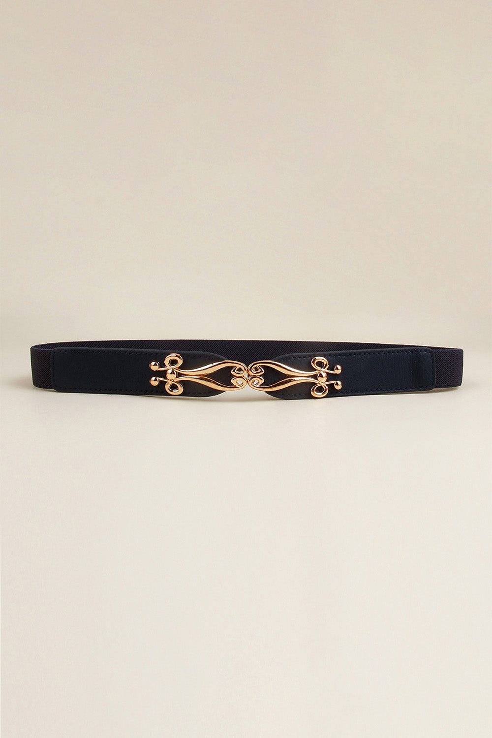 Alloy Buckle Elastic Belt Carauana Store