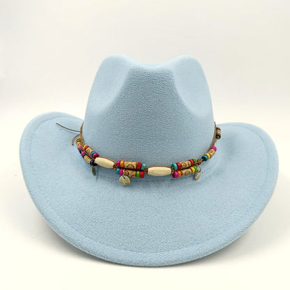 cowboy hat monochrome felt Unisex Carauana Store