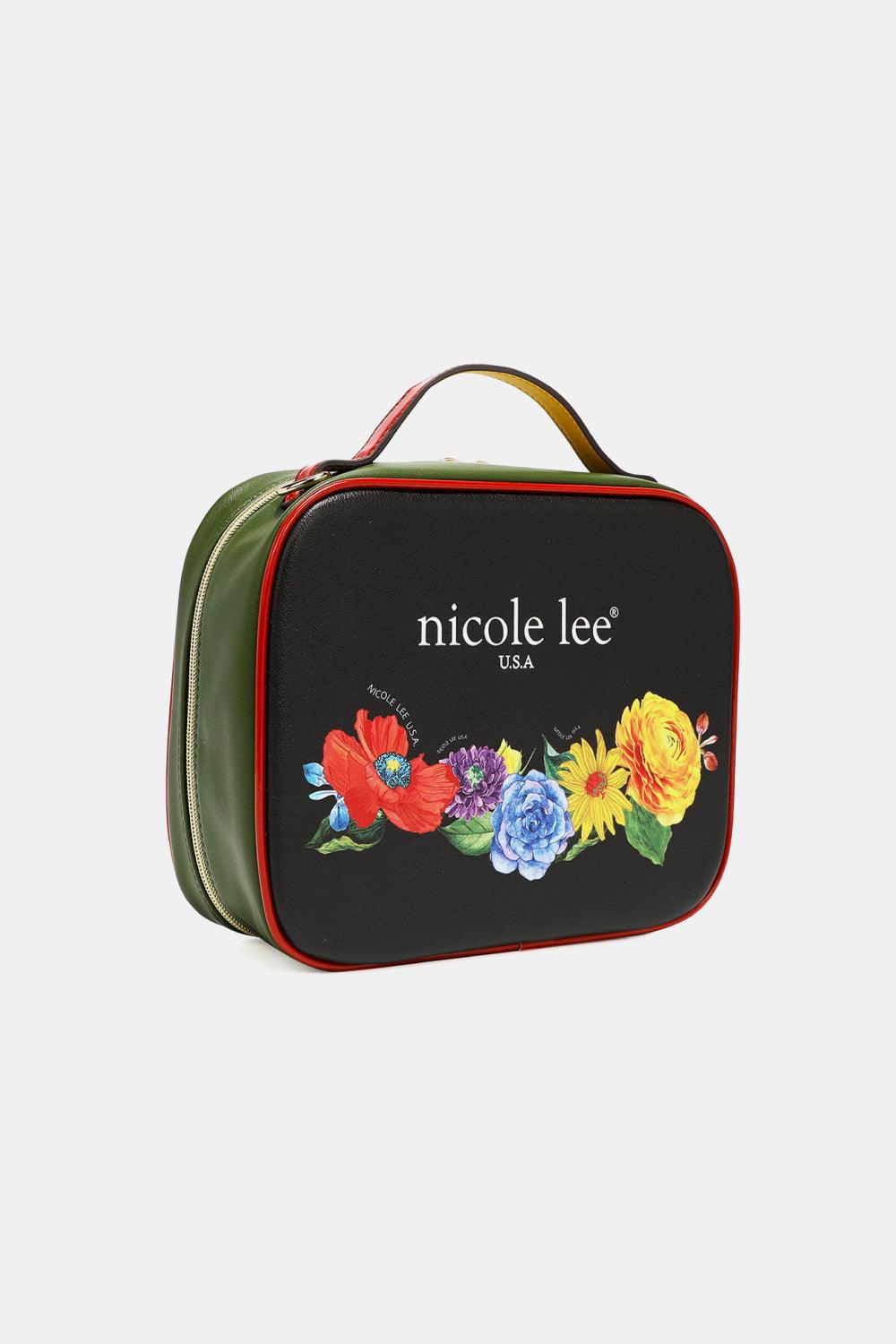 Nicole Lee USA Printed Handbag with Three Pouches Carauana Store