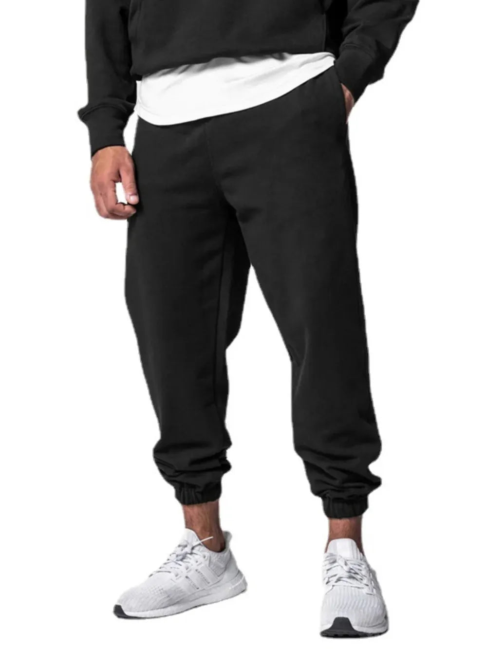Men's Elastic Waist Pants Carauana Store