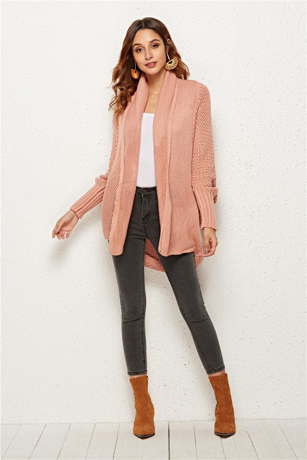 Angel Wings Open Front Batwing Sleeve Cardigan Carauana Store