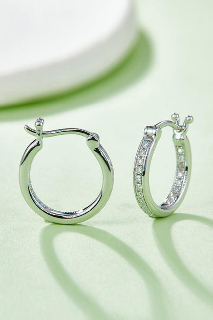Adored Moissanite 925 Sterling Silver Earrings Carauana Store