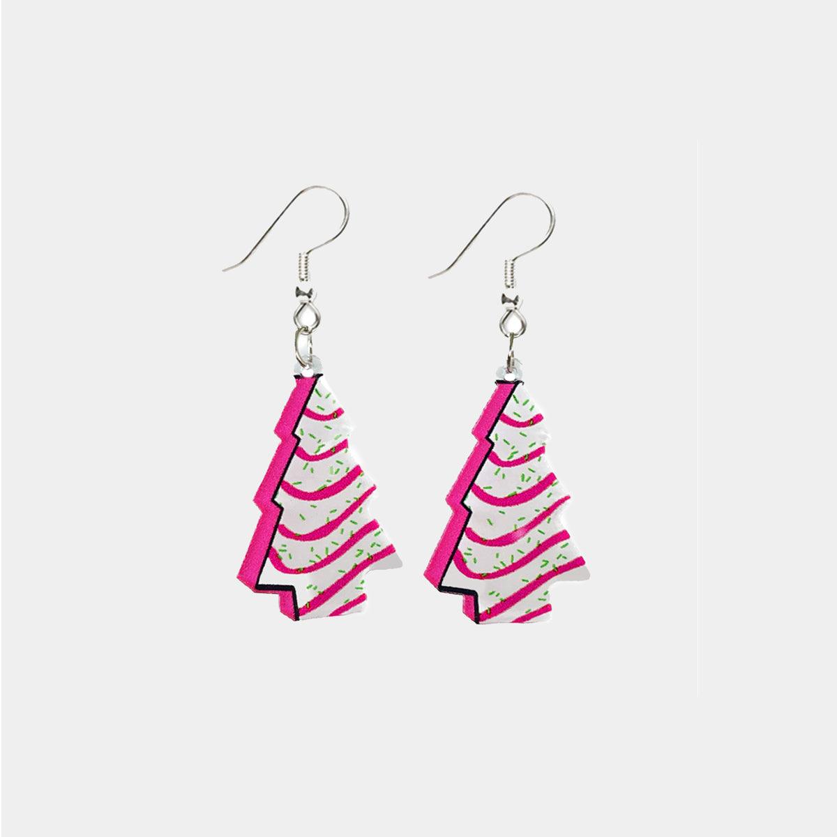 Geometric Shape Acrylic Dangle Earrings Carauana Store