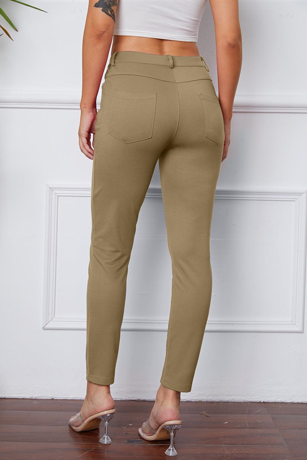 StretchyStitch Pants by Basic Bae Carauana Store