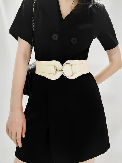 PU Elastic Wide Belt Carauana Store