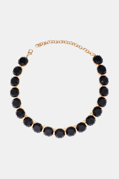 Zinc Alloy Resin Necklace Carauana Store