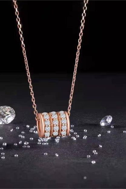 Moissanite 925 Sterling Silver Necklace Carauana Store