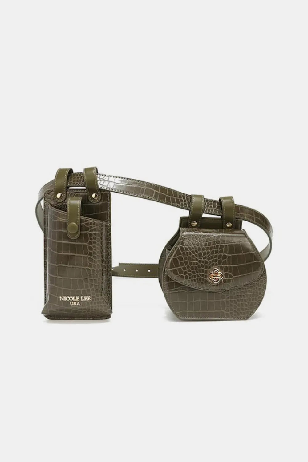 Nicole Lee USA 2 Piece Texture Belt Bag Carauana Store