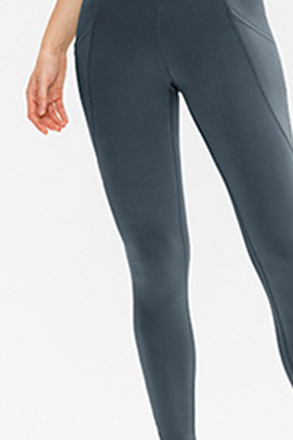 Slim Fit Long Active Leggings with Pockets Carauana Store