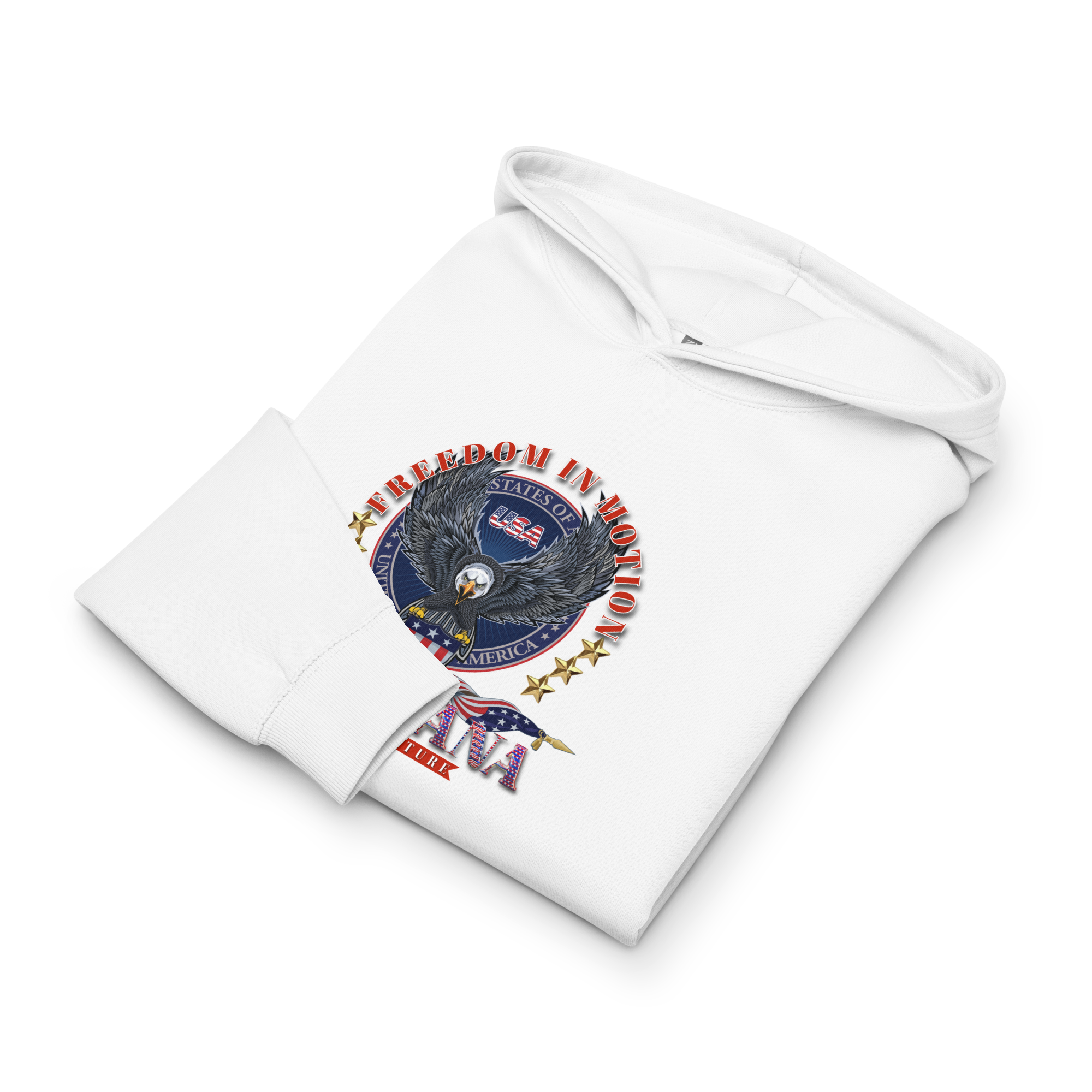 CaRaUaNa unisex hoodie white cotton - CaRaUaNa Fashion