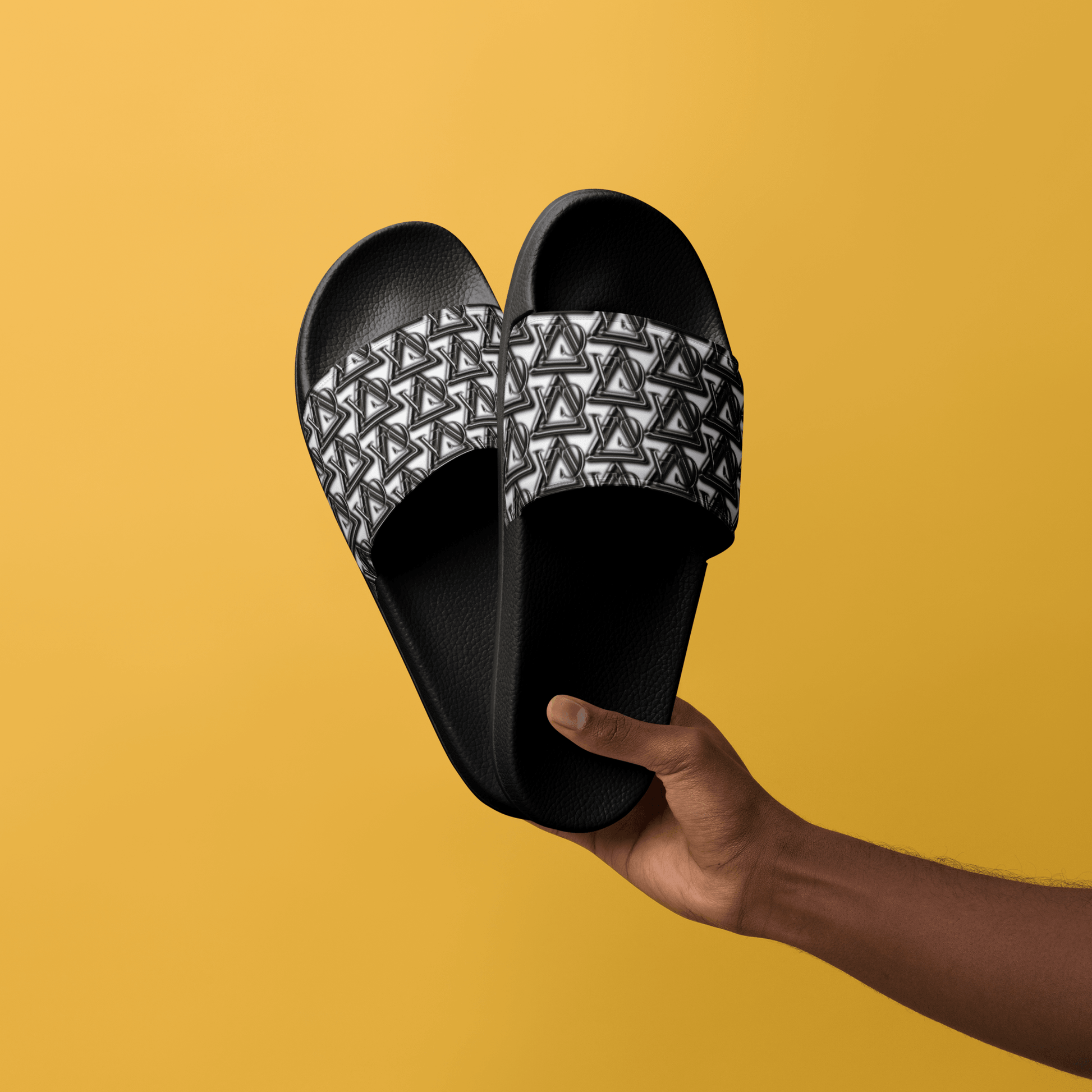 CARAUANA slides Women’s Black Branded Carauana Store