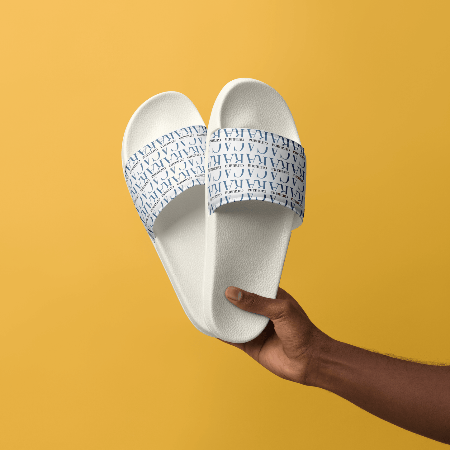 CARAUANA slides Women’s white Carauana Store