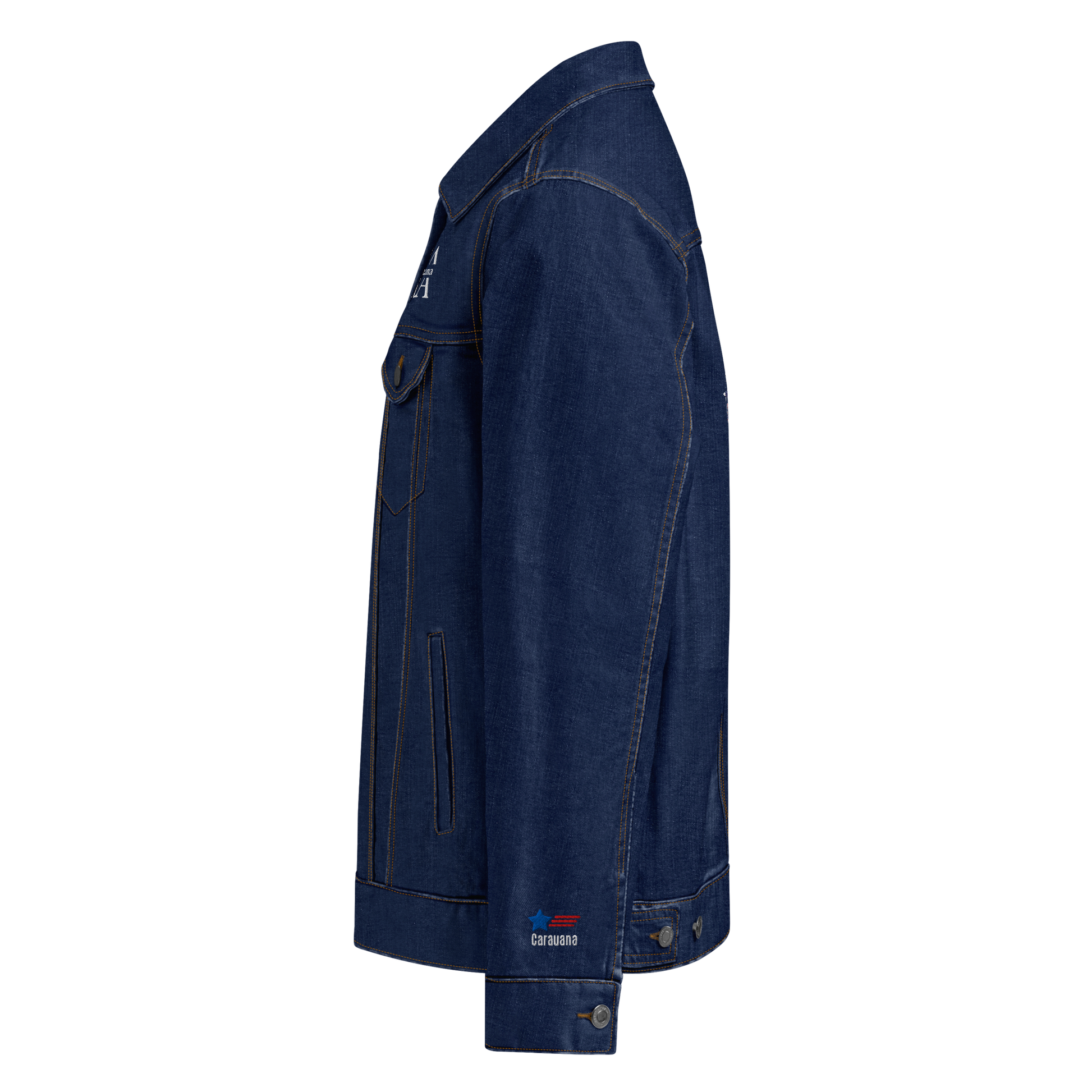 CaRaUaNa Original denim jacket Blue Carauana Store