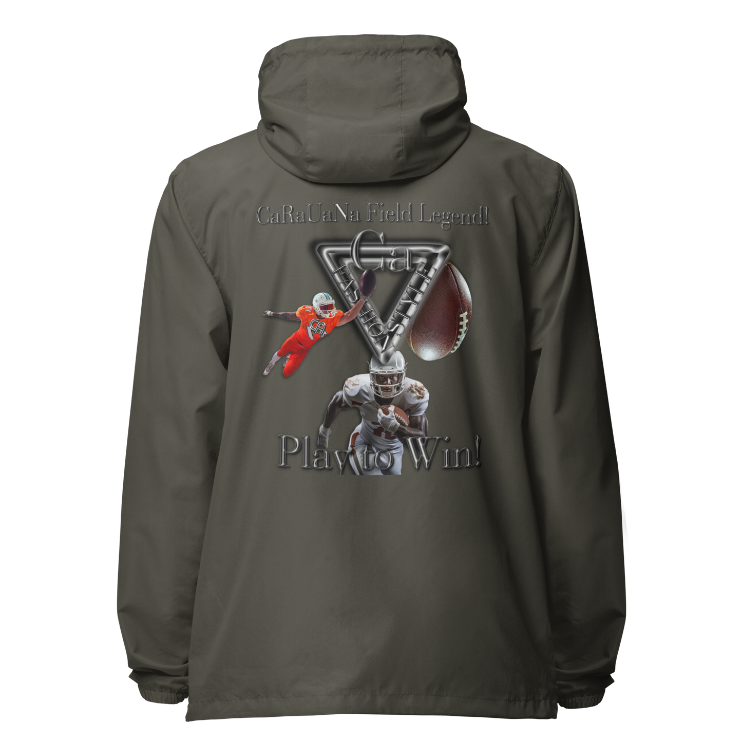 JACKET lightweight style american football Unisex Carauana Store