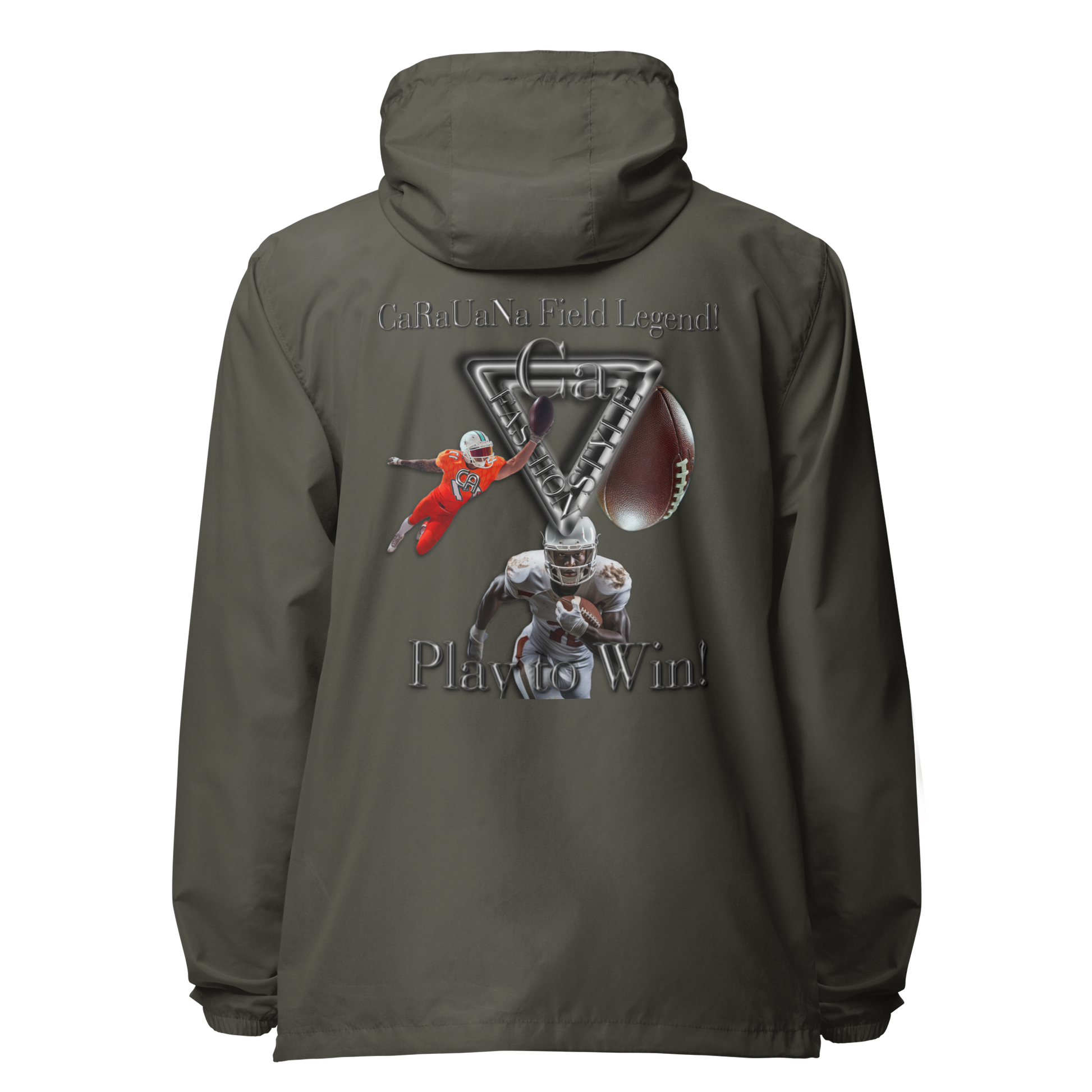 JACKET lightweight style american football Unisex Carauana Store
