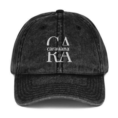 Vintage Cotton Twill Cap Men Carauana Store