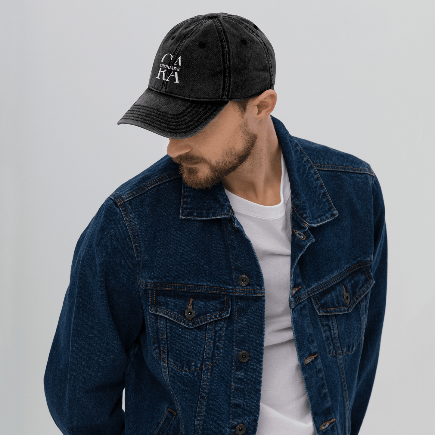 Vintage Cotton Twill Cap Men Carauana Store