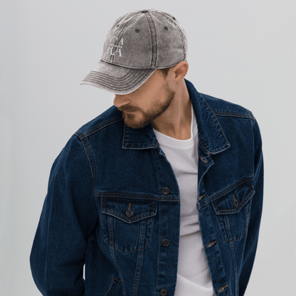 Vintage Cotton Twill Cap Men Carauana Store
