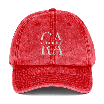 Vintage Cotton Twill Cap Men Carauana Store