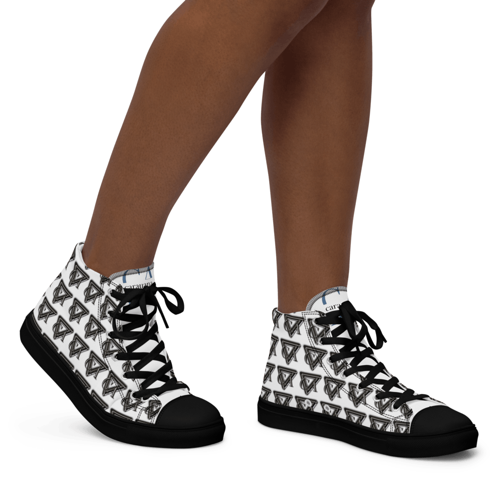 Carauana Hip Top Canvas Shoes Black Carauana Store